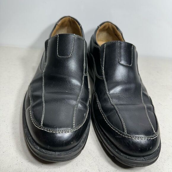 Dockers Mens Agent Black Slip-On Loafers Shoes Size 12 - Picture 3 of 9